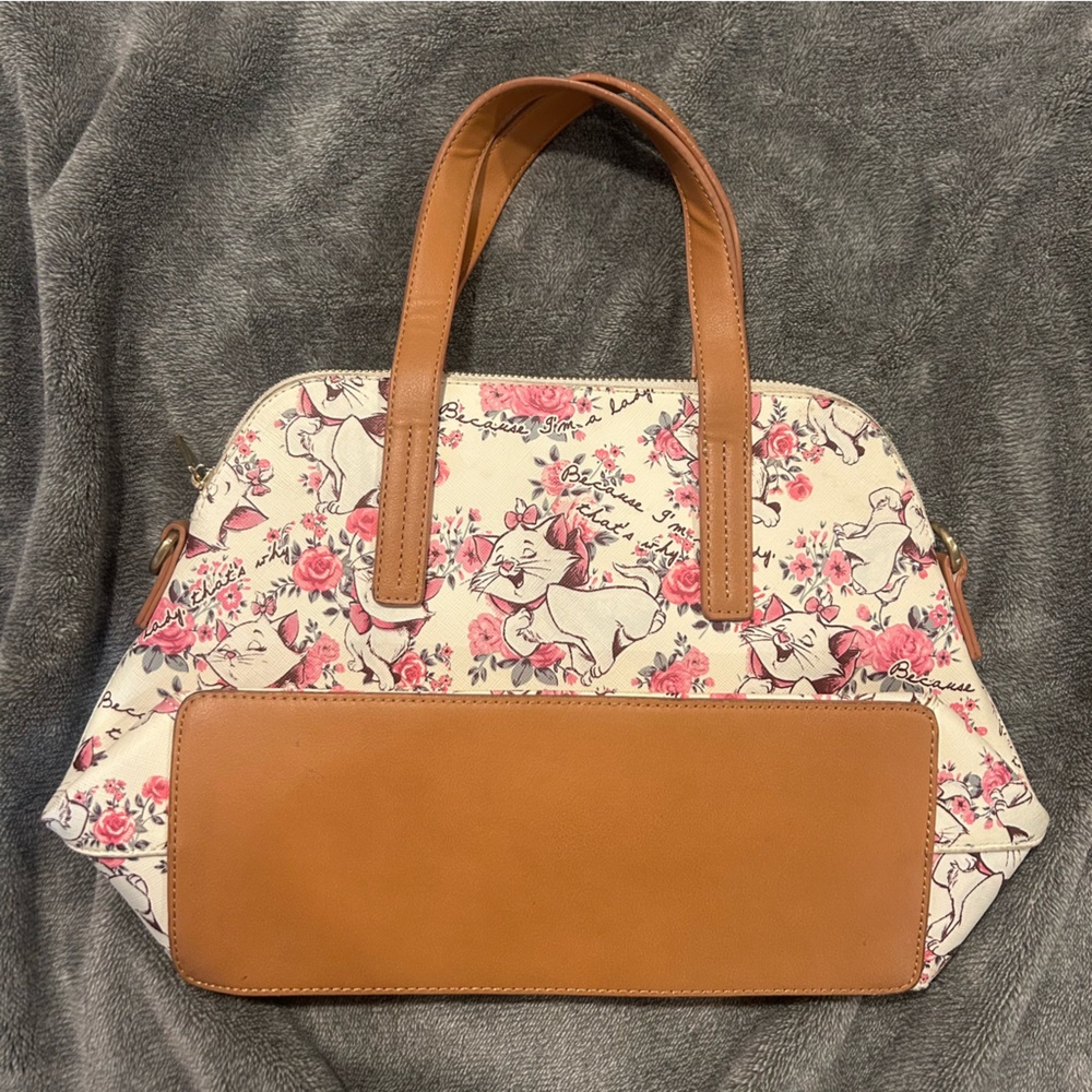 Pre-Loved! Loungefly Disney The Aristocats Marie Satchel Crossbody Purse - Picture 6 of 13
